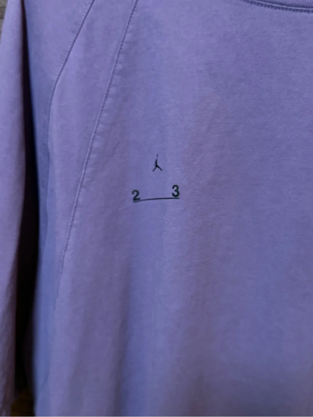 Jordan 23 Men’s Oversized Tee Purple XXL Streetwear Shirt